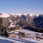 ferme auberge du Schnepfenried panorama hivernal