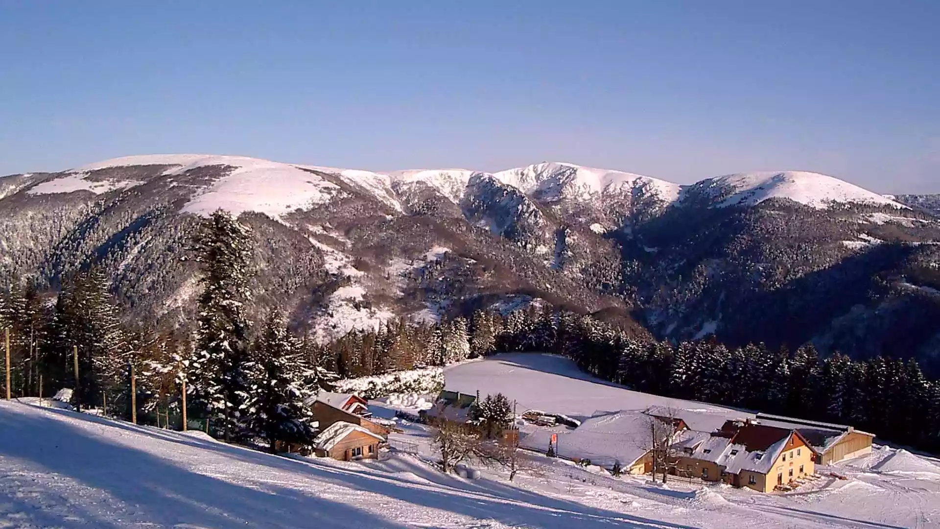 ferme auberge du Schnepfenried panorama hivernal